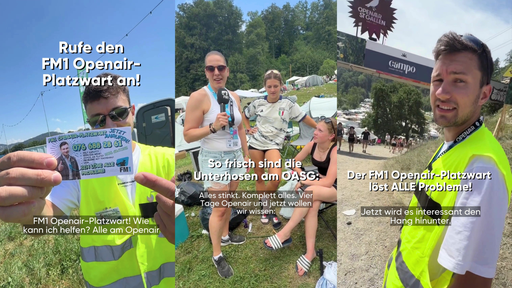 Viel Sonne, Musik und grosse Gefühle: Die Video-Highlights vom Openair St.Gallen 2026