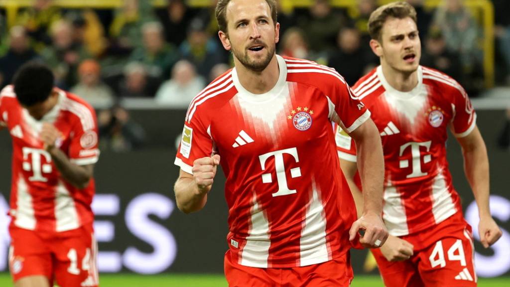 Harry Kane brachte Bayern im Spitzenkampf gegen Dortmund mit seinen Saisontoren 29 und 30 auf Siegeskurs