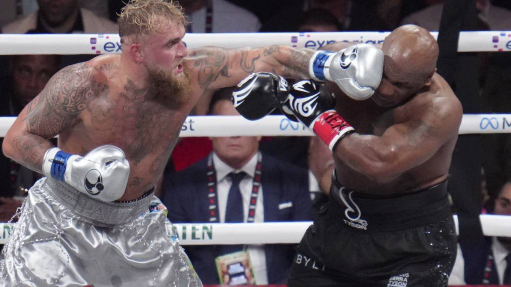 Tyson kassiert bei der Rückkehr in den Boxring eine Niederlage