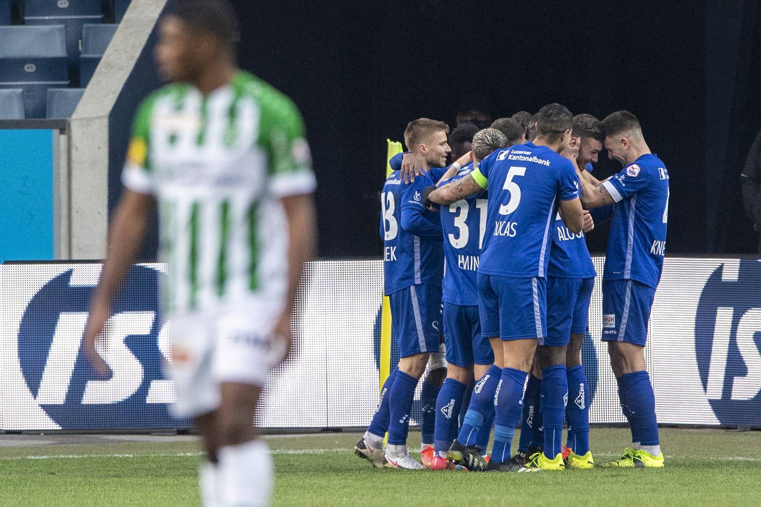 Das sind die Noten des FC Luzern gegen den FC St. Gallen ...