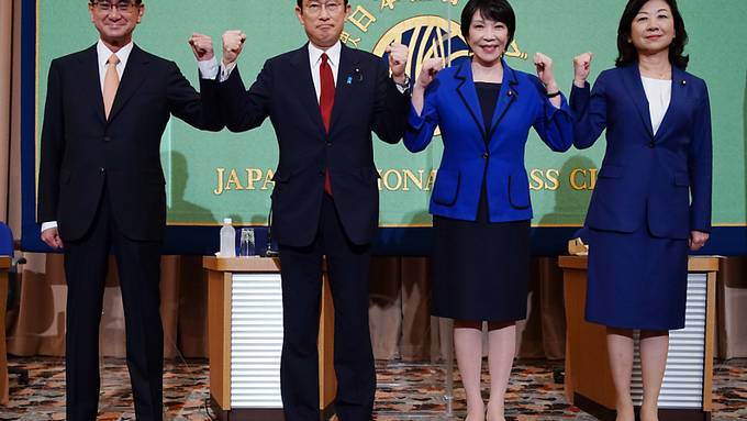 Regierungspartei in Japan wählt neuen Chef