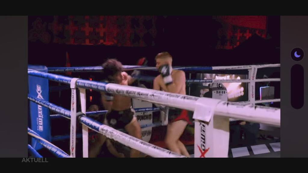 Guter Kontrast: Kickbox-Schweizermeister arbeitet in KITA