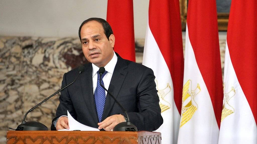 Der Präsident Ägyptens will nach den Anschlägen auf zwei koptische Kirchen den Ausnahmezustand über sein Land für drei Monate verhängen. (Archivbild)