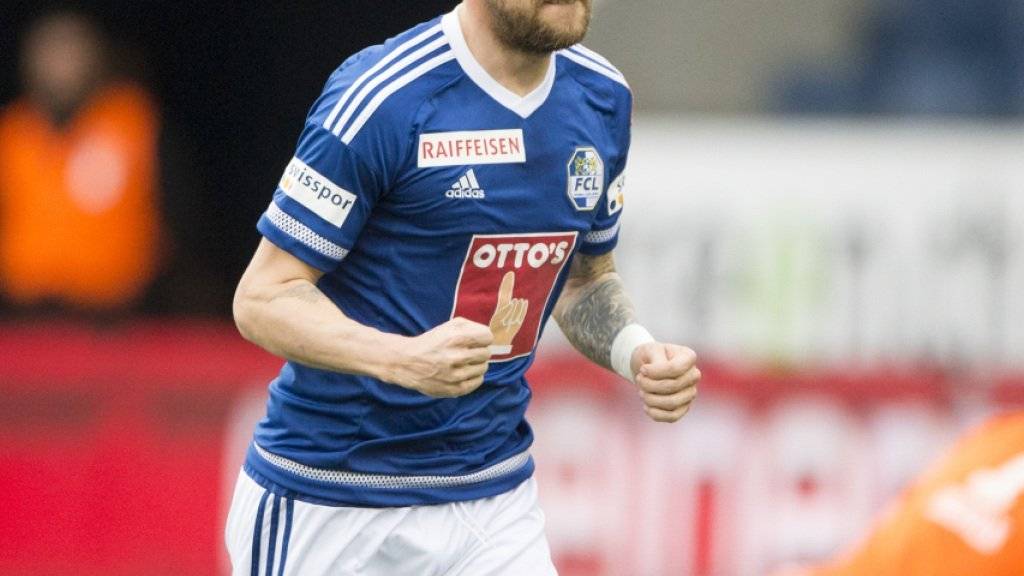 Markus Neumayr zweifacher Torschütze des FC Luzern