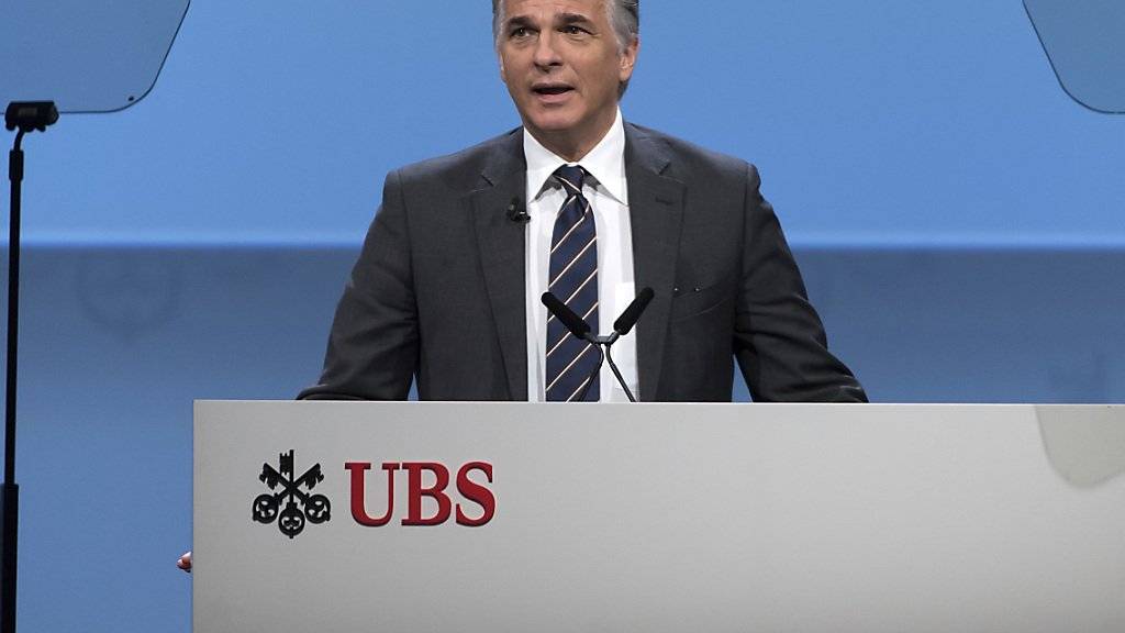 Bei der UBS klingeln zu Jahresbeginn die Kassen. Laut UBS-Chef Sergio Ermotti zeigt das Quartalsergebnis «die Power und das Potential des Geschäftsmodells» der Grossbank. (Archiv)