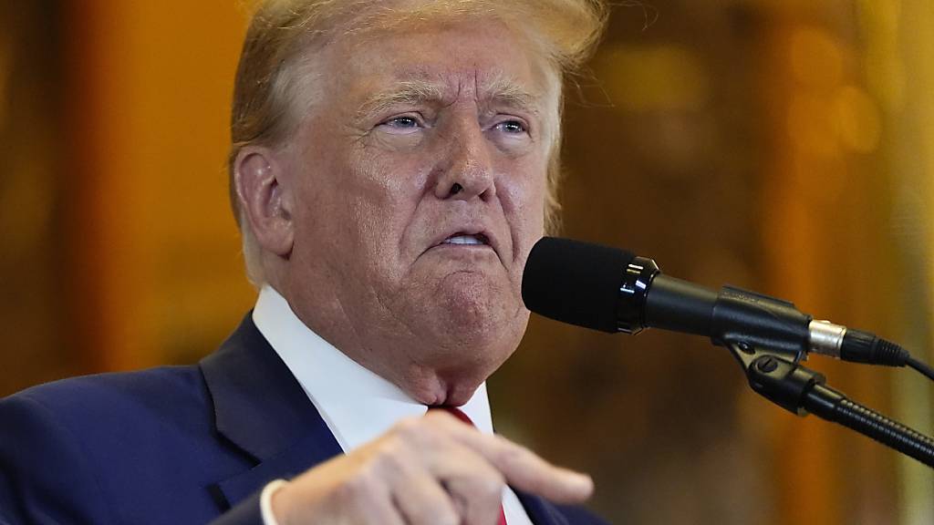 ARCHIV - Der ehemalige US-Präsident Donald Trump. Foto: Julia Nikhinson/AP/dpa