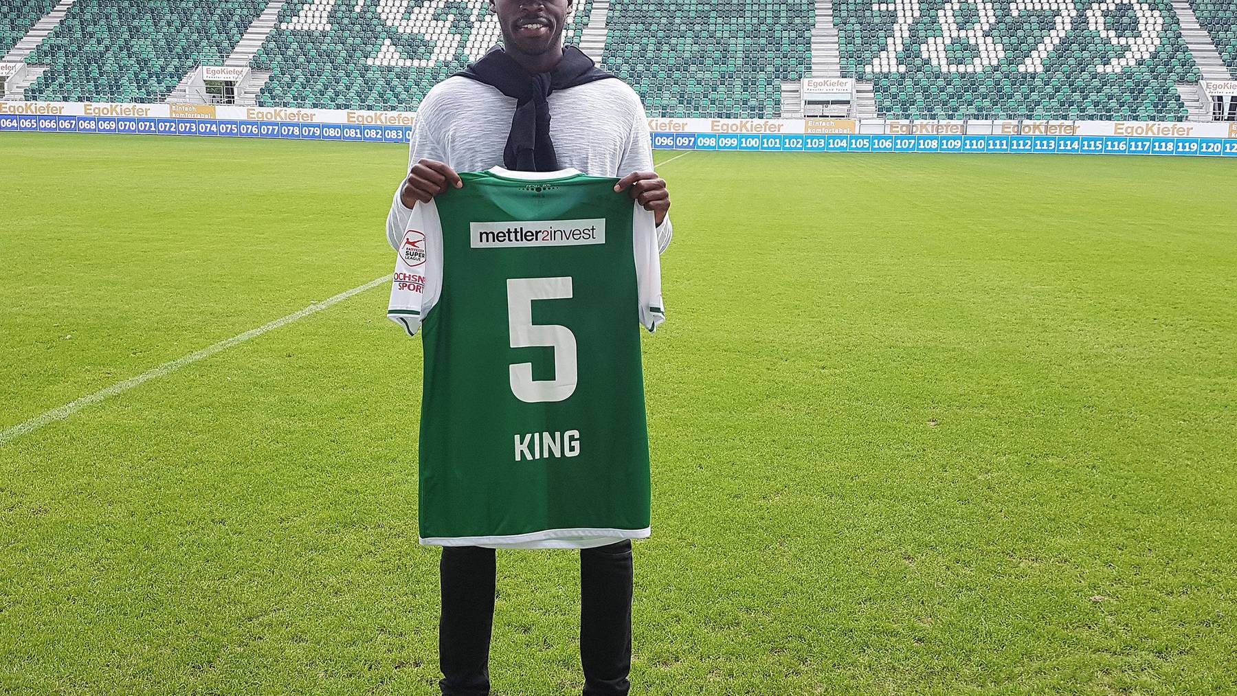Yrondu Musavo-King spielt neu für den FCSG.