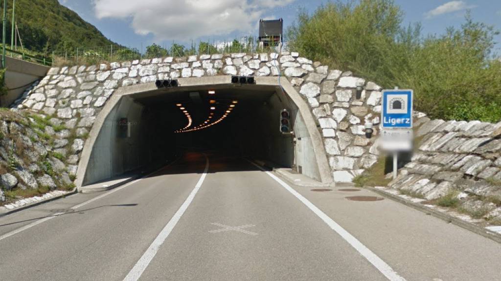 Der westliche Eingang des Ligerztunnels.