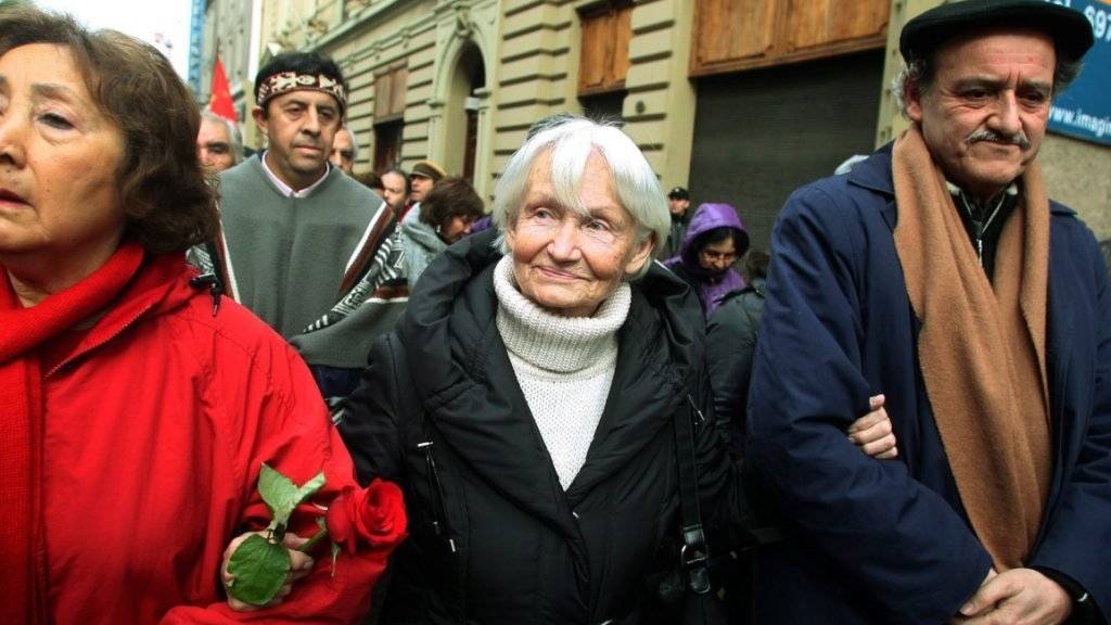 Margot Honecker in Santiago de Chile auf einer Aufnahme aus dem Jahr 2010. Die Witwe von Erich Honecker ist im Alter von 89 Jahren gestorben. (Archiv)