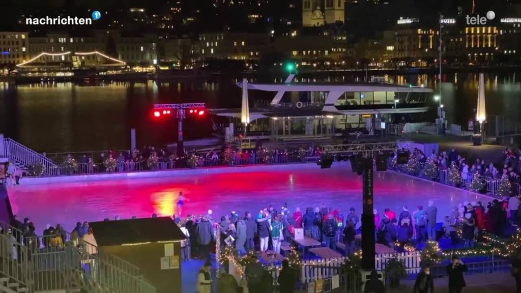 Weihnachtsbeleuchtung in Luzern wurde eingeschaltet