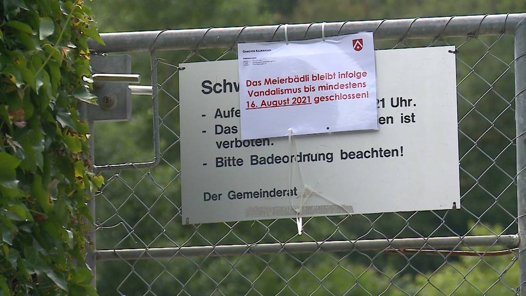 Das Freibad in Killwangen bleibt wegen Glassplitter geschlossen