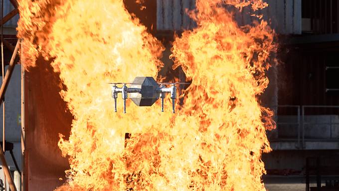 Neue Schweizer Drohne nimmt Feuerwehr riskante Aufgabe ab