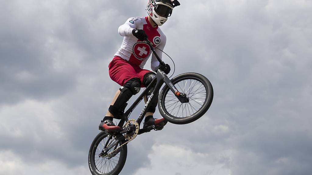 Der Winterthurer BMX-Fahrer Simon Marquart fährt in Argentinien auf das Weltcup-Podest
