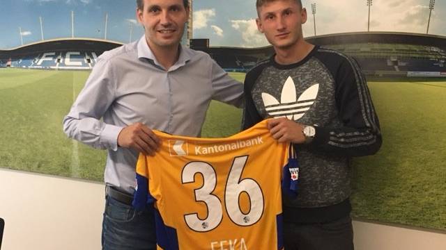 Der knapp 20-jährige Dren Feka vom Hamburger SV unterschrieb für zwei Jahre beim FCL.