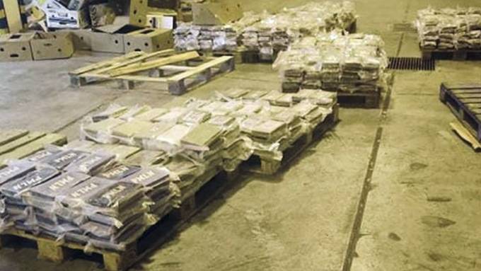 Rekord-Kokainfund – Drogen von Millionenwert beschlagnahmt