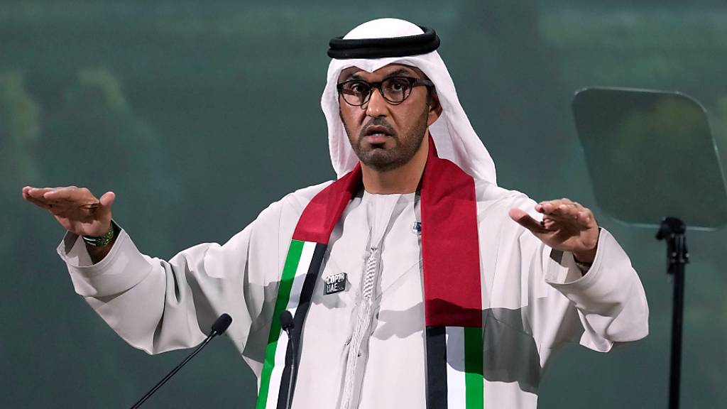 Sultan al-Dschaber ist COP28-Präsident. Foto: Kamran Jebreili/AP/dpa