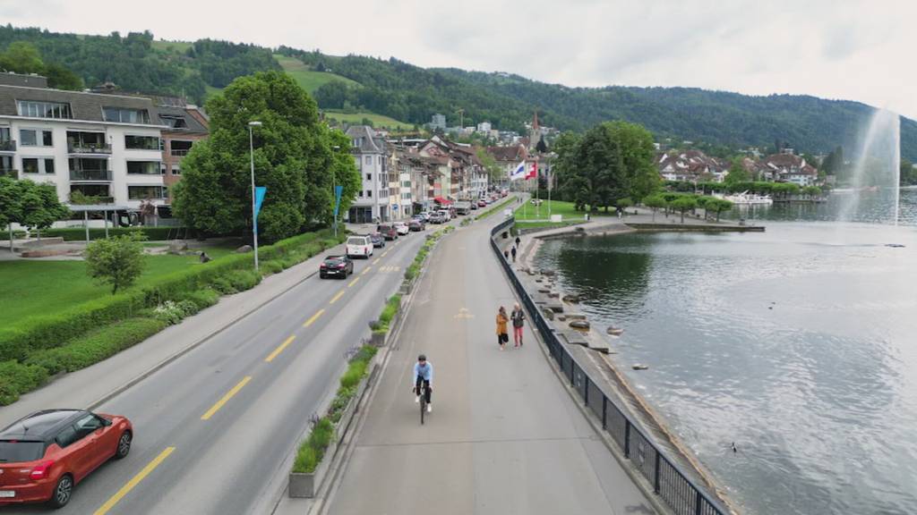 Pro und Contra zur Velonetzinitiative in Zug