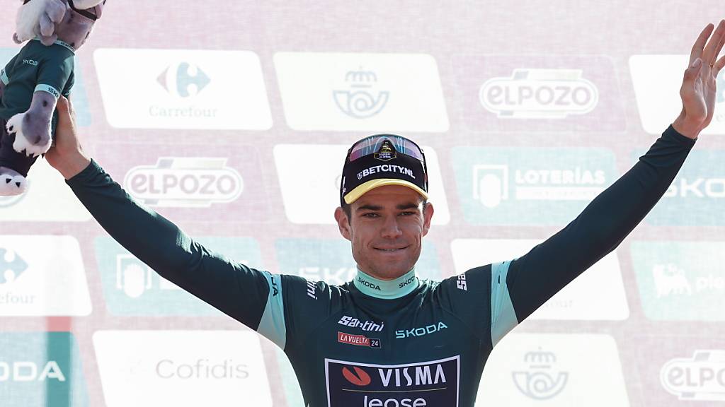 Wout van Aert schlägt an der Vuelta zum dritten Mal zu