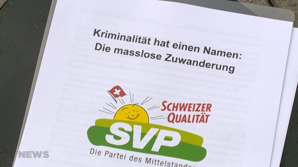  SVP: Schweiz soll kein Paradies für Kriminelle werden