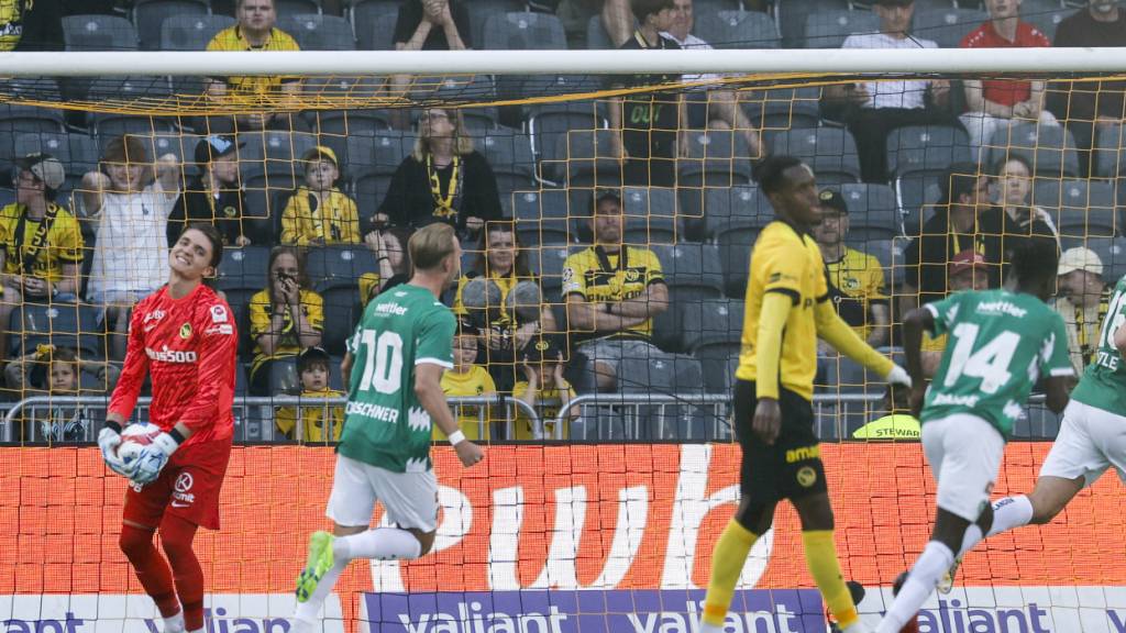 Die Young Boys hadern, St. Gallen jubelt