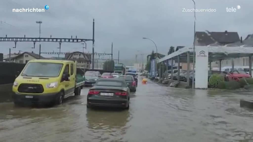 Erneutes Gewitter in Schwyz