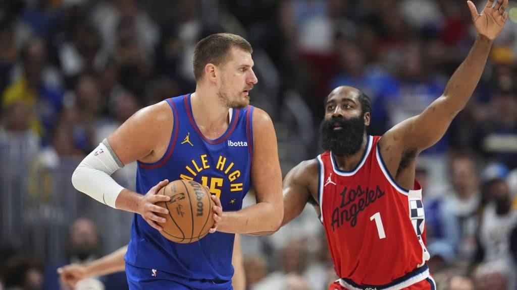Nikola Jokic und die Denver Nuggets setzen sich durch, James Harden und den Los Angeles Clippers bleibt nur das Nachsehen