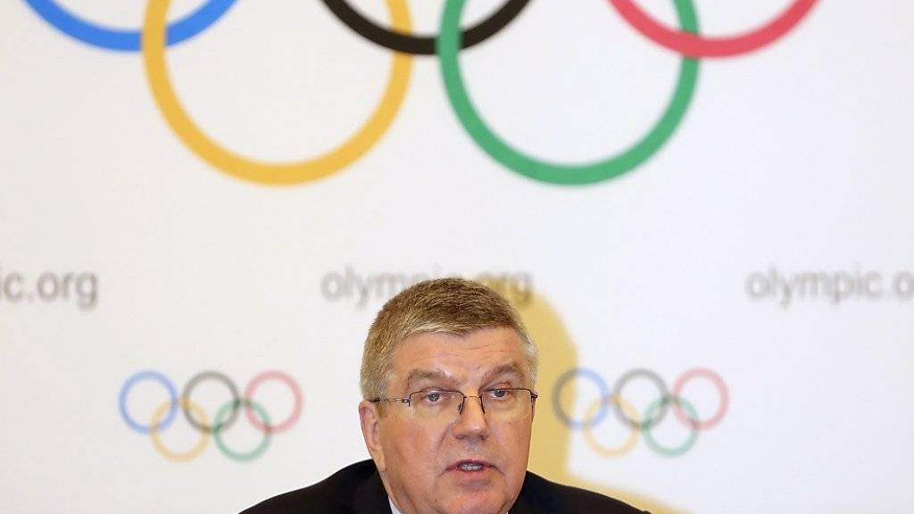 Der Herr der Ringe: IOC-Präsident Thomas Bach lässt für die Olympischen Sommerspiele 2024 und 2028 alle Optionen offen