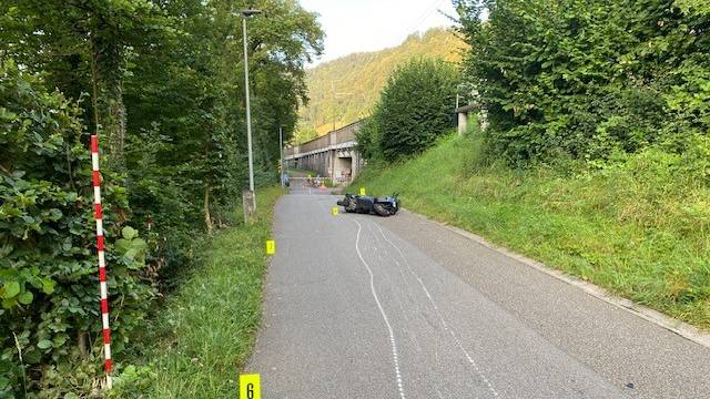 Tödlicher Töffunfall Olten