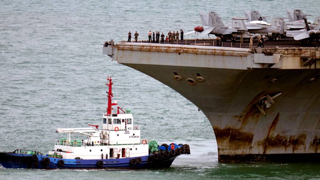 Nach 200 Tagen auf See: US-Soldaten erholen sich in Pattaya