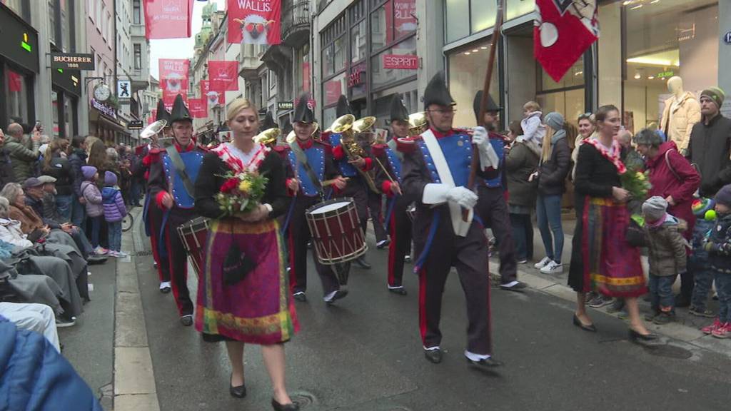 «Wow Wow Wallis»: Die schönsten Bilder des Olma-Umzuges