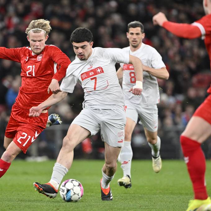 Torlose Vorstellung: Dänemark und die Schweiz trennen sich 0:0