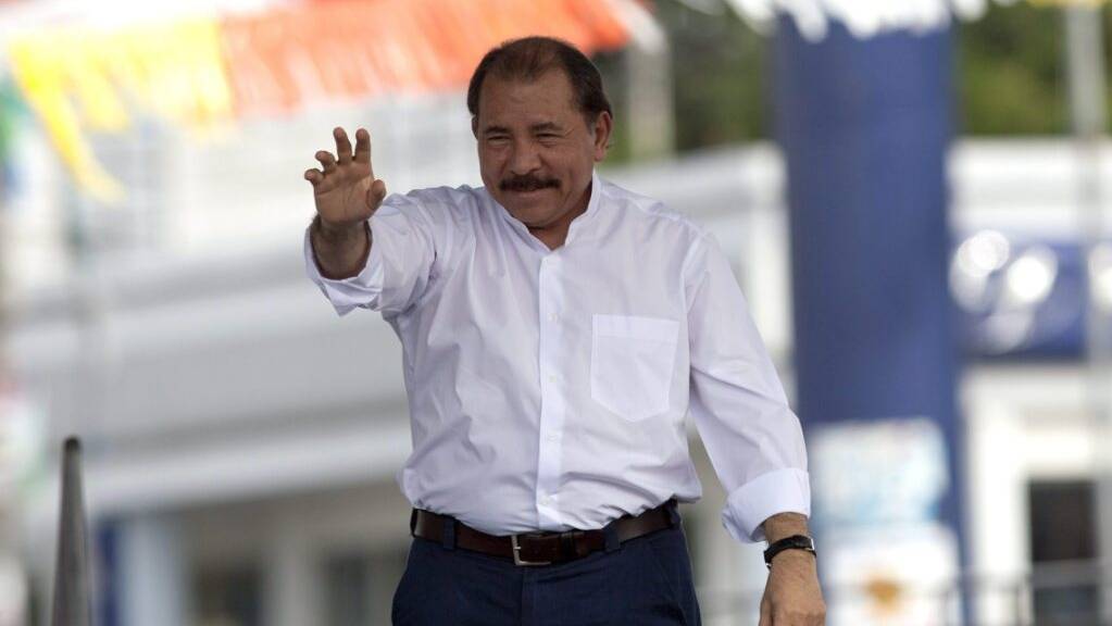 Die USA haben ein Einreiseverbot gegen die nicaraguanische Regierung von Daniel Ortega (Bild) verhängt. Damit reagieren die Vereinigten Staaten auf die manipulierten Wahlen in dem mittelamerikanischen Land. (Archivbild)