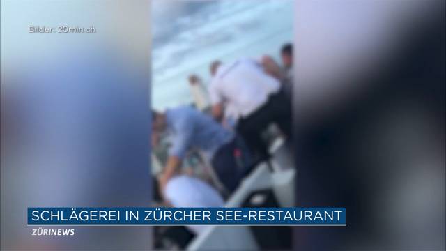 Prügelei in Seerestaurant Quai 61