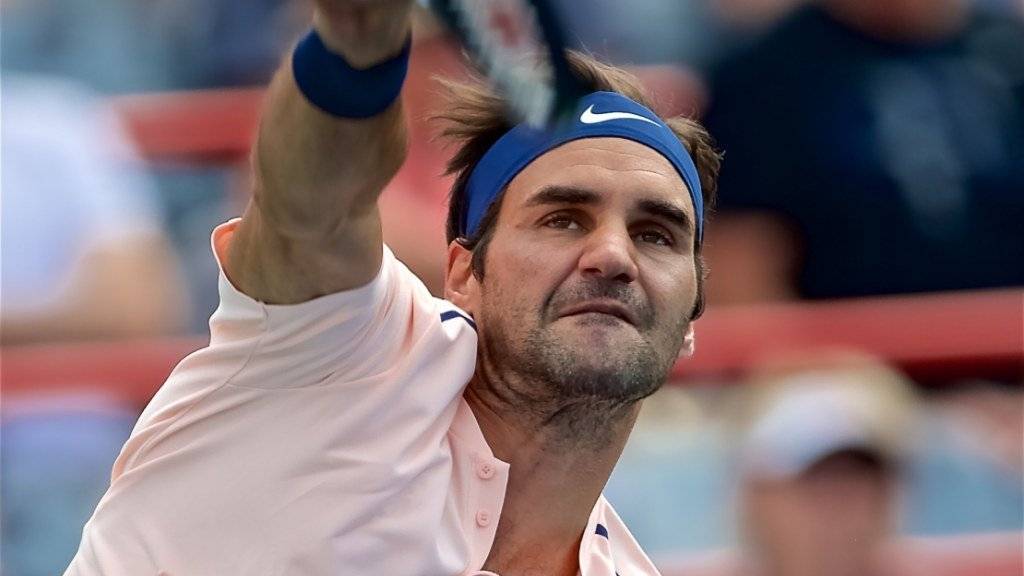Entschlossen zum 94. Titel? Roger Federer ist in Montreal gut unterwegs