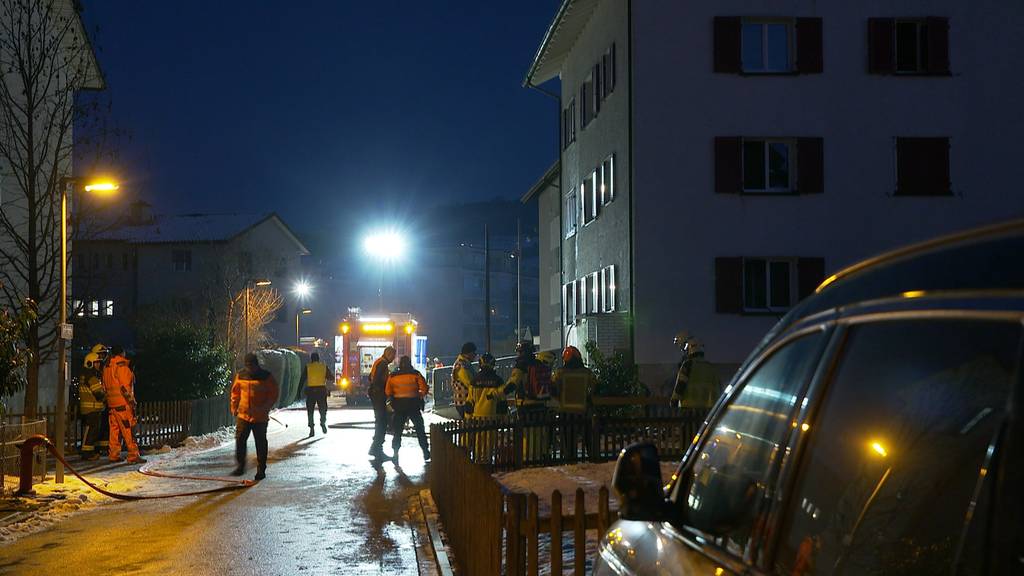 Mehrere Wohnungen nach Brand in Goldach nicht mehr bewohnbar