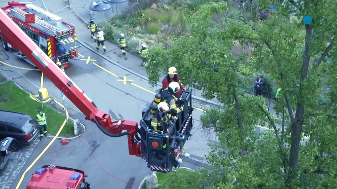 Feuerwehrübung im Seniorenheim