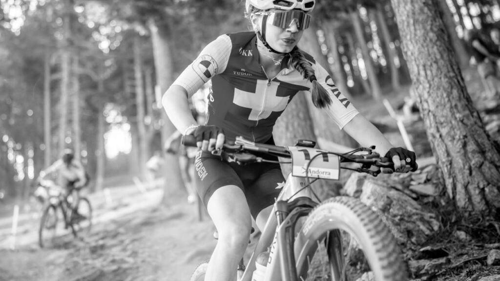 Muriel Furrer (✝) im August an der Mountainbike-WM in Andorra