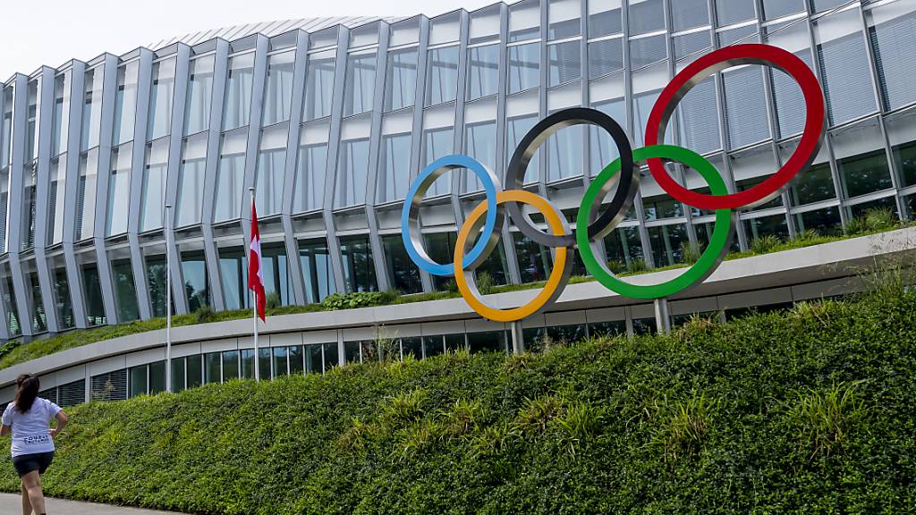 Das IOC-Hauptgebäude am Sitz in Lausanne