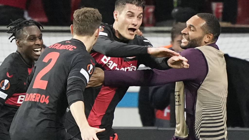 Patrik Schick war Leverkusens Retter in letzter Minute