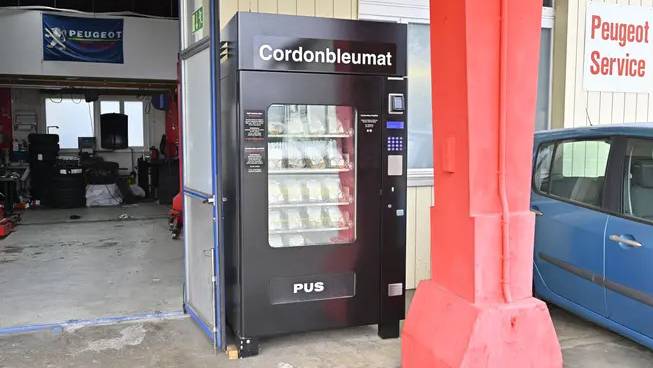 Ob Cordon bleu oder Blumen: Das sind die kuriosesten Automaten im Mittelland