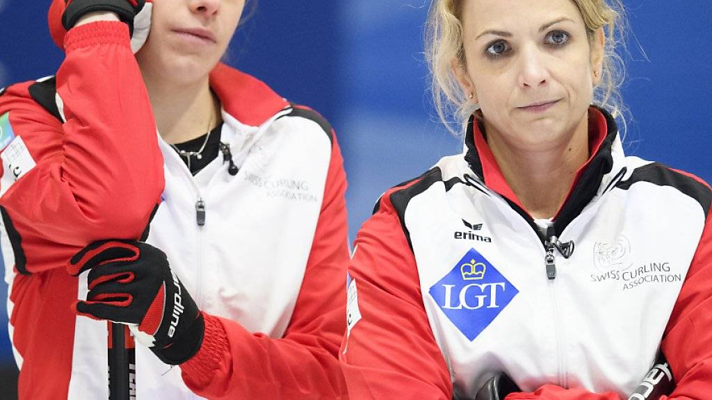 Der wichtigste Teil des Schweizer Frauenteams: Silvana Tirinzoni (rechts) und Manuela Siegrist