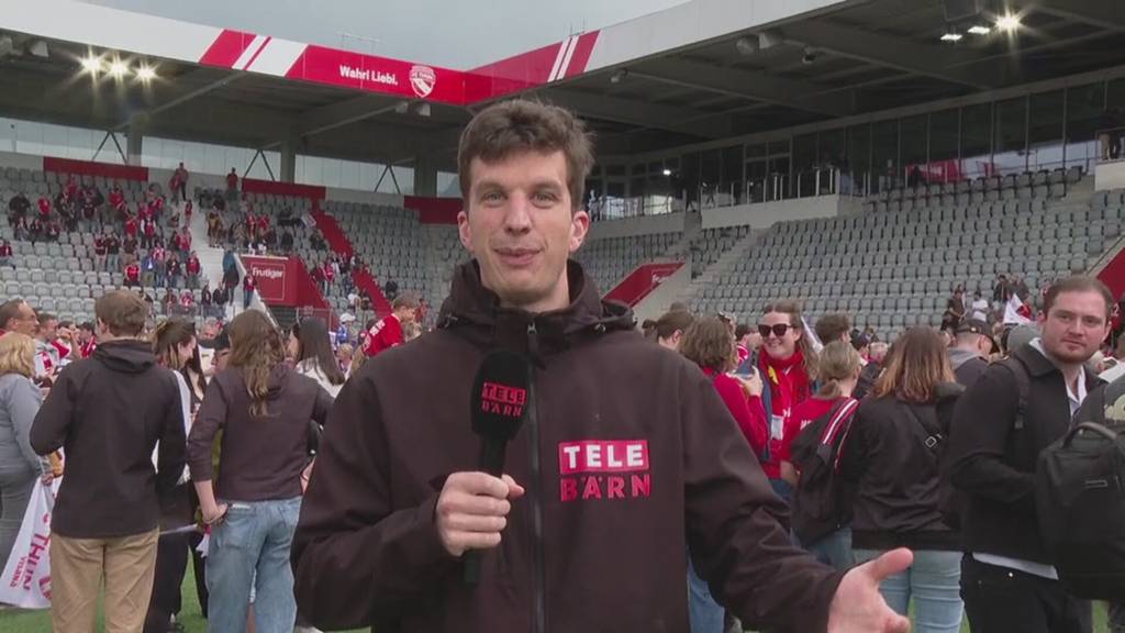 Emotionen in Thun nach dem Meistertitel