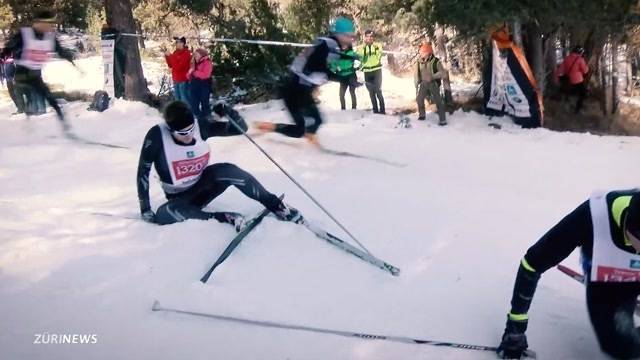 Langläufer sorgen für beste Unterhaltung