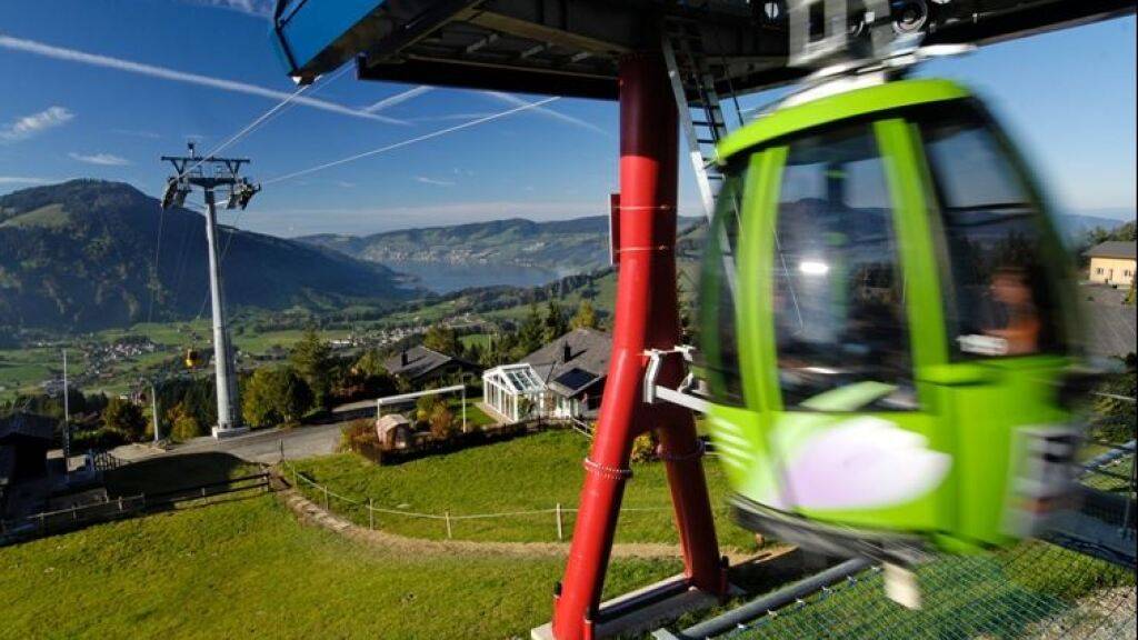 Die Drehgondelbahn Sattel-Mostelberg fährt wieder. (Archivaufnahme)