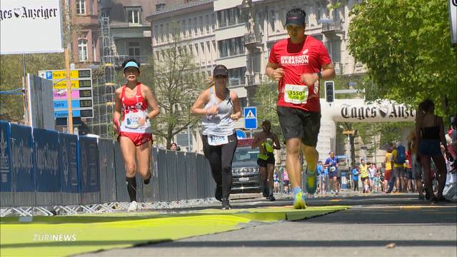 So heiss war es am Zürich Marathon noch nie!