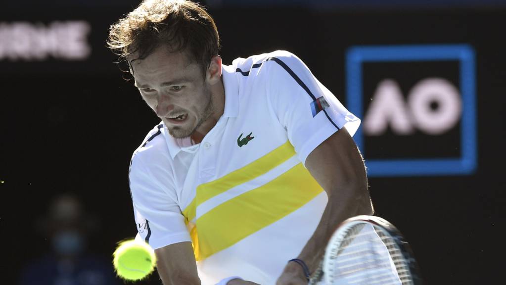Im Moment kaum zu stoppen: Daniil Medwedew erreichte erstmals die Halbfinals des Australian Open