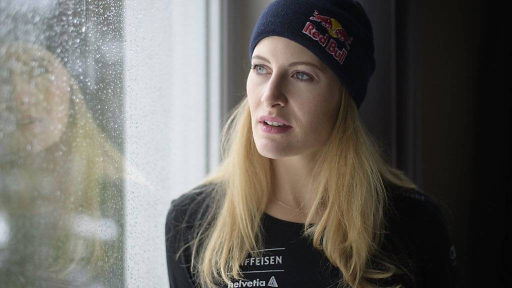 In Arosa zum Nichtstun verurteilt: Die Schweizer Skicrosserin Fanny Smith