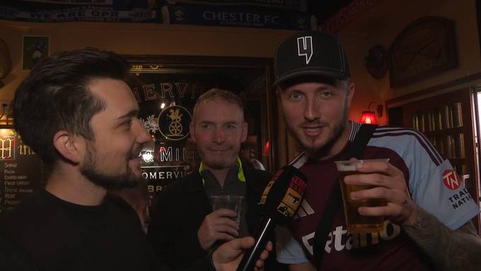 Aston Villa-Fans singen sich für den Champions-League-Kracher gegen YB ein