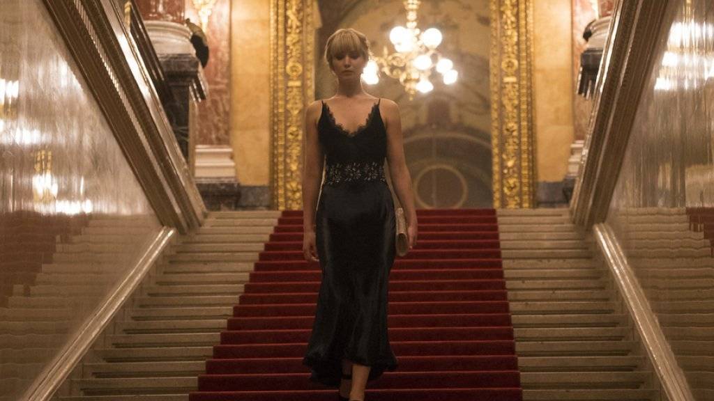 Jennifer Lawrence spielt in «Red Sparrow». Der Agenten-Thriller wurde am Wochenende vom 8. bis 11. März 2018 in den Deutschschweizer Kinos am besten besucht. (Archiv)