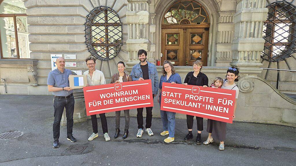 Luzerner SP reicht Wohnraum-Initiative ein